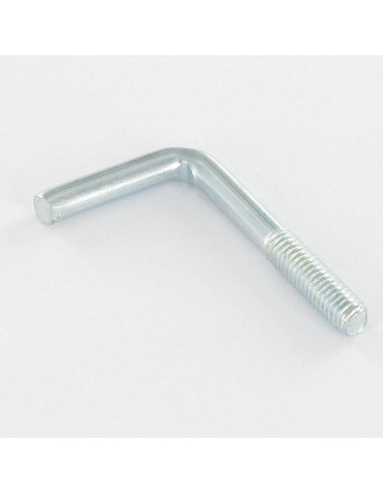 1 x Haken Metalle M5X30 Mit Gewinde 12 Verzinkt