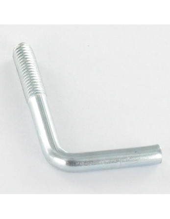 1 x Haken Metalle M5X30 Mit Gewinde 12 Verzinkt