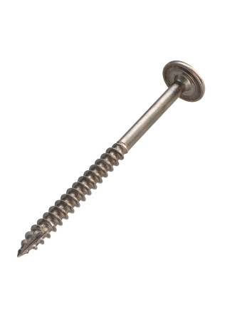 1 x Spanplattenschrauben Edelstahl A2 6x80 Mit...