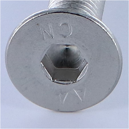 1 x Metallschrauben Innensechskant mit flachem Kopf Schraubenschlüssel 10 M16X80 Gesamtgewinde Edelstahl A4