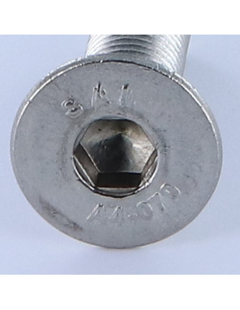 1 x Metallschrauben Innensechskant mit flachem...