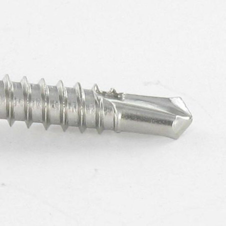 1 x Selbstbohrende Schrauben Zylindrischer Flachkopf Vierkant-Kopf Phillips 4,8 x 16 SQ2+PH2 Edelstahl A2