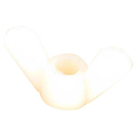 1 x Flügelmutter natürlich nylon M8