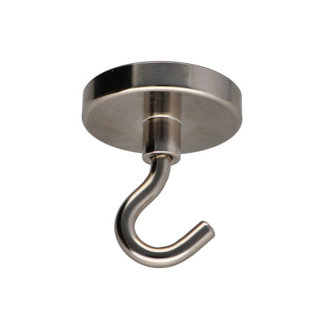 1 x Haken magnetisch Durchmesser 42 Verzinkt