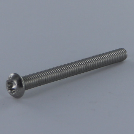 1 x Metallschrauben Kopf Flachkopf T8 M2,5 x 20 Gesamtgewinde Edelstahl A2 Mikroschrauben