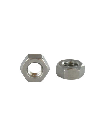 1 x Sechskantmutter M10 Edelstahl A2 + WAX...