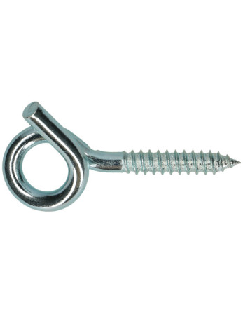 1 x Gym-haken Gewinde Holz Verzinkt 10,7 x 160