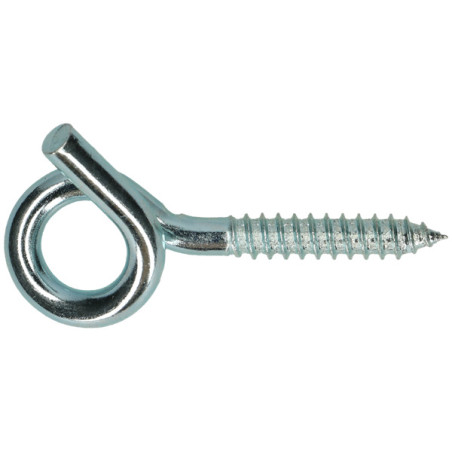 1 x Gym-haken Gewinde Holz Verzinkt 10,7 x 160