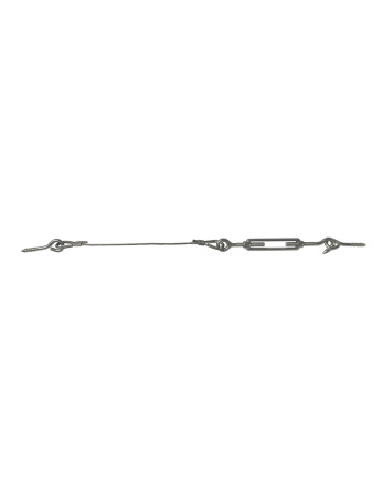1 x Kit 30 Meter Edelstahlkabel Durchmesser 2