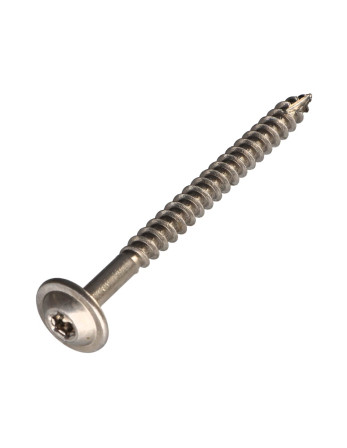 1 x Spanplattenschrauben Edelstahl A2 8x100 T40...