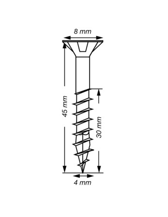 1 x Spax T-STAR MEHR Senkkopfschraube T20...
