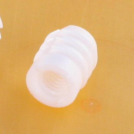 1 x Muttern für SCHLAG natürlich nylon M6 10x9,2