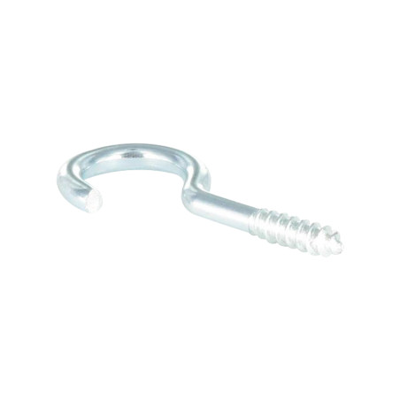1 x Haken HOLZ/SCHRANK 5x40 Mit Gewinde 24 Gesamtlänge 75 Edelstahl A2