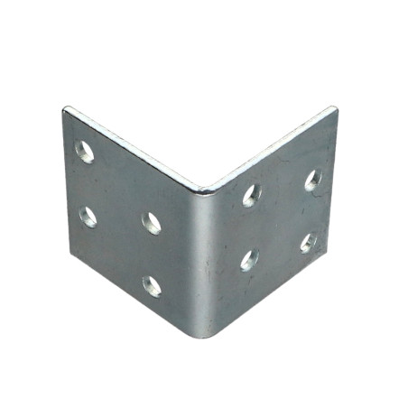 1 x Halterungen 40x40x40 Dicke 2 Verzinkt