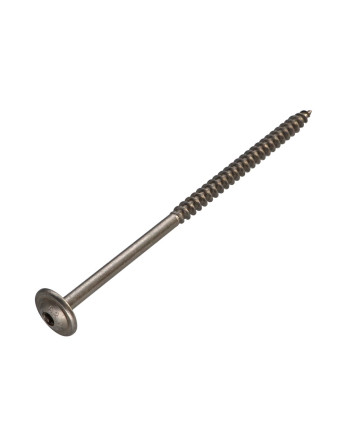1 x Spanplattenschrauben Edelstahl A2 8x150 Mit...