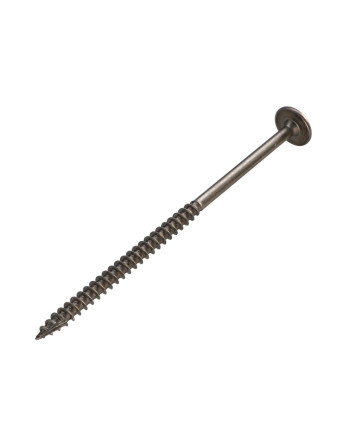 1 x Spanplattenschrauben Edelstahl A2 8x150 Mit...