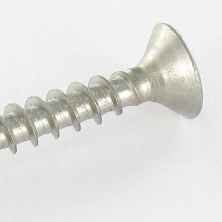 1 x Spanplattenschrauben Senkkopfschraube Pozi PZ2 3x12 Gesamtgewinde Edelstahl A4 Mikroschrauben