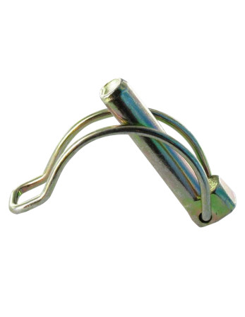 1 x Klappstecker 8x50 Für Rohre von 45 Verzinkt