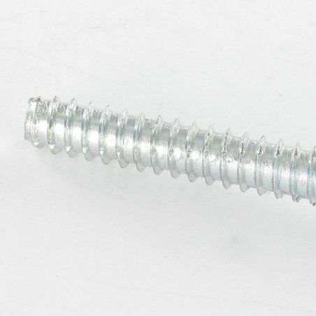 1 x Blechschraube Gewindefurchend Sechskantkopf 6,3 x 100 Edelstahl A2 Verzinkt