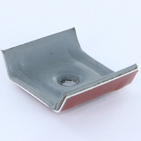 1 x Kalotten mit wasserfesten EPDM-Dichtung 30x25 Aluminium RAL3009 oxidrot