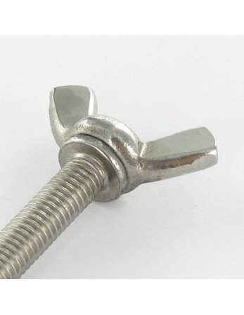 1 x Schraube Flügel M8x25 Amerikanische Form...