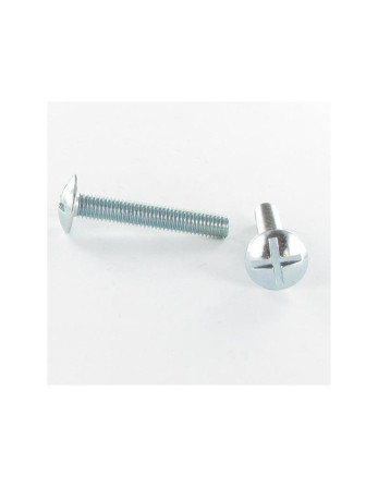 1 x Schraube Flachrundkopfschraube Gespalten In...