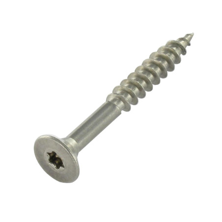1 x Spanplattenschrauben Edelstahl A2 Senkkopfschraube 3,5 x 45 Mit Gewinde 30 T10