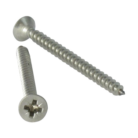 1 x Spanplattenschrauben Senkkopfschraube Pozi PZ2 3x10 Gesamtgewinde Edelstahl A4 Mikroschrauben