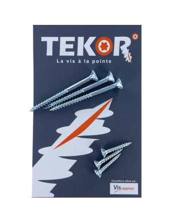 1 x Tüte PROBEN Spanplattenschrauben TEKOR