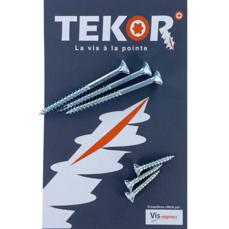 1 x Tüte PROBEN Spanplattenschrauben TEKOR