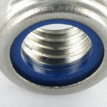 1 x Sicherungsmutter Edelstahl A2 M18