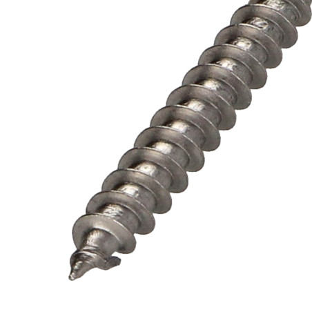 1 x Spanplattenschrauben Edelstahl A2 Rundkopf Pozi 3,5 x 40