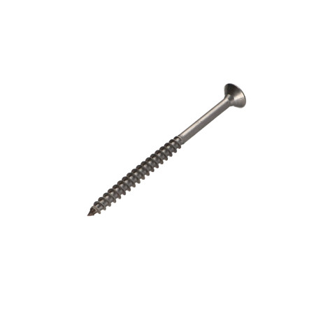 1 x Spanplattenschrauben Edelstahl A2 Senkkopfschraube Pozi 5x60 Mit Gewinde 36