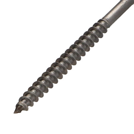 1 x Spanplattenschrauben Edelstahl A2 Senkkopfschraube Pozi 5X70 Mit Gewinde 36