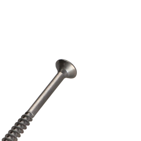 1 x Spanplattenschrauben Edelstahl A2 Senkkopfschraube Pozi 5x60 Mit Gewinde 36