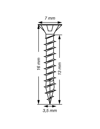 1 x Spax T-STAR MEHR Senkkopfschraube T15...