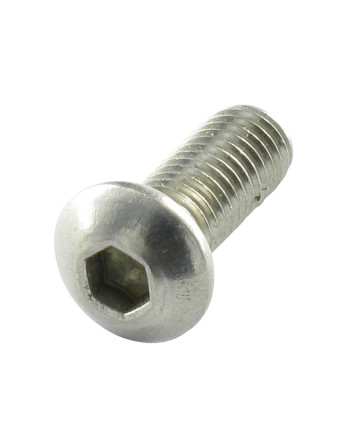 1 x Metallschrauben Flachrundschraube mit...