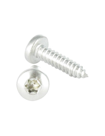 1 x Blechschraube breitem gewölbtem kopf 4,2 x...