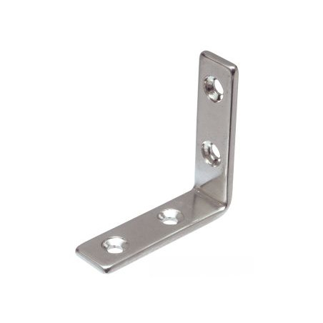 1 x Halterungen 61x61x15 4 Löcher Edelstahl A2