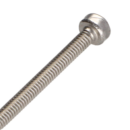 1 x Metallschrauben Zylindrischer Flachkopf T6 Edelstahl A2 M2X20 Gesamtgewinde Mikroschrauben