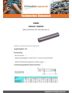 Kerbstift G02 Edelstahl A1 2x5 2