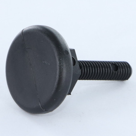1 x Schraube Flachrundkopfschraube natürlich nylon Polyamid 6.6 M6x25 Kopf-Durchmesser 20