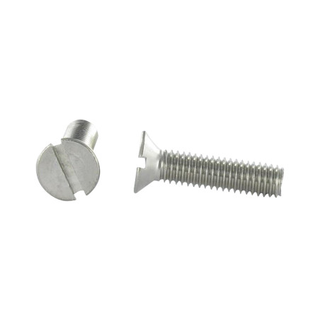 1 x Metallschrauben Edelstahl A2 Senkkopfschraube Gespalten M12x100