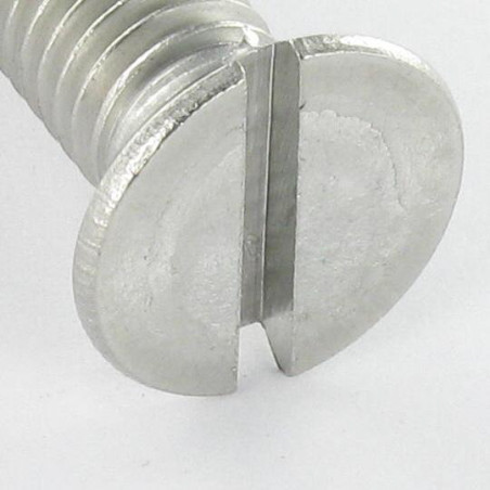 1 x Metallschrauben Edelstahl A2 Senkkopfschraube Gespalten M5X70