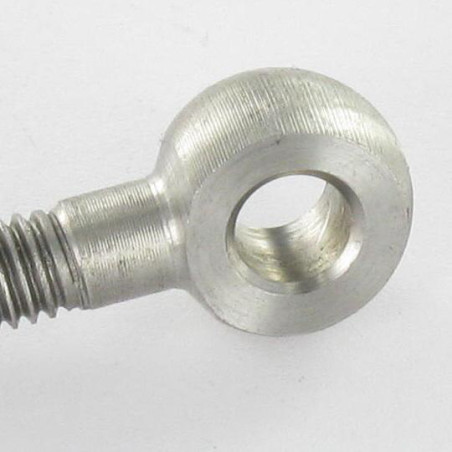 1 x Metallschrauben für Auge M24x120 Auge 22 Edelstahl A4