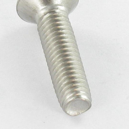 1 x Gewindefurchende Schraube Edelstahl A2 Senkkopfschraube Pozi PZ3 M4x16