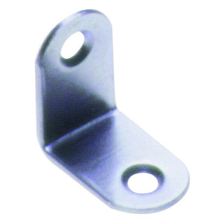 1 x Halterungen 24x24x15 2 Löcher Durchmesser 4,5 Verzinkt
