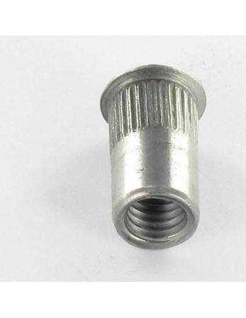 1 x Muttern BLIND Edelstahl M8x15,5 INRC
