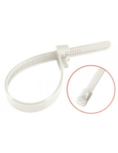 Wiederöffnende Schellen 7,6 x 250 Nylonstrumpfhose...
