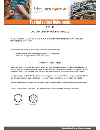 1 x Sechskantmutter 1" UNC oder Britisches BSW...